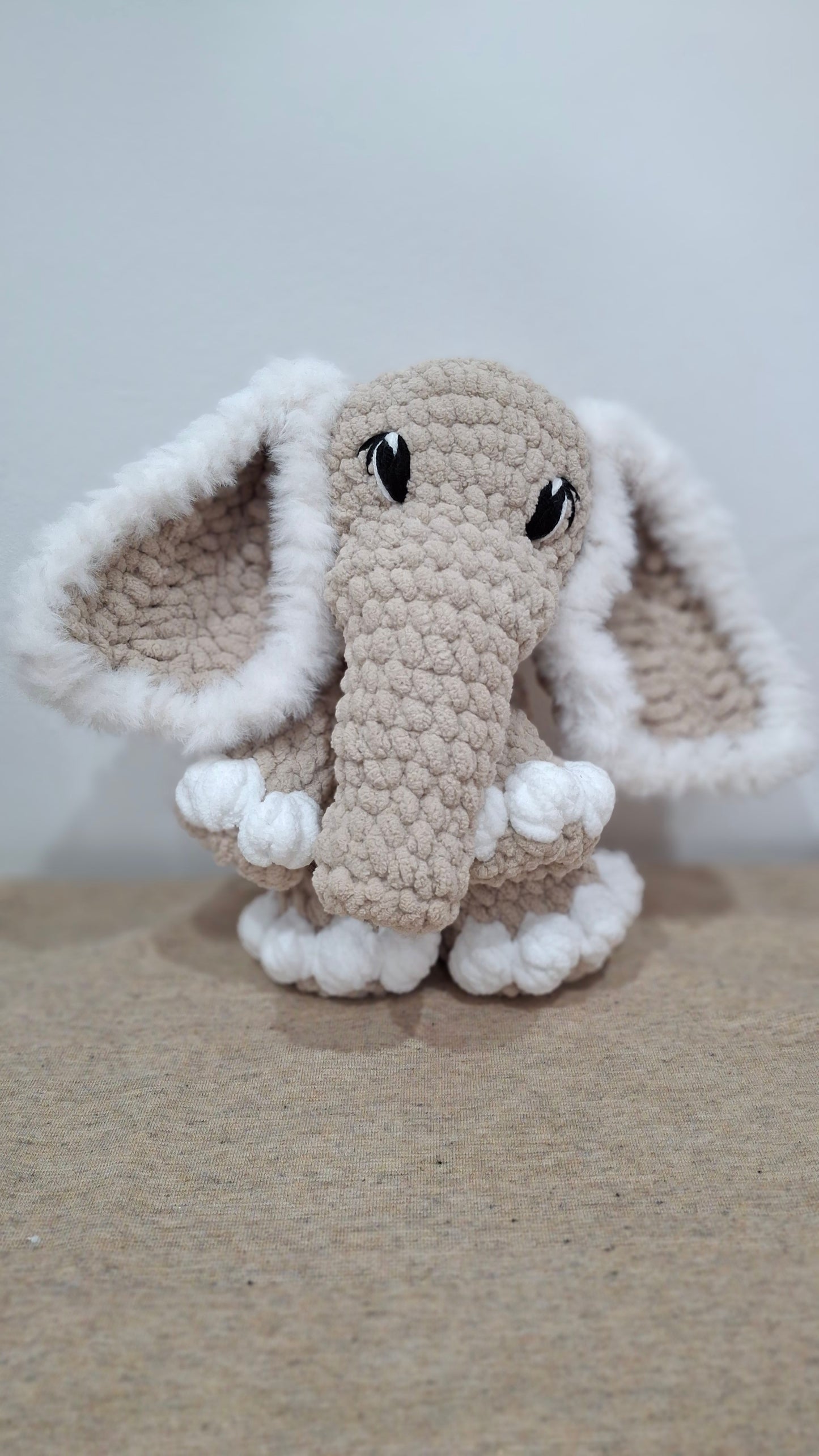 Enhle the Elephant (PDF) Crochet Pattern-Easy Amigurumi Elephant Tutorial for All Levels