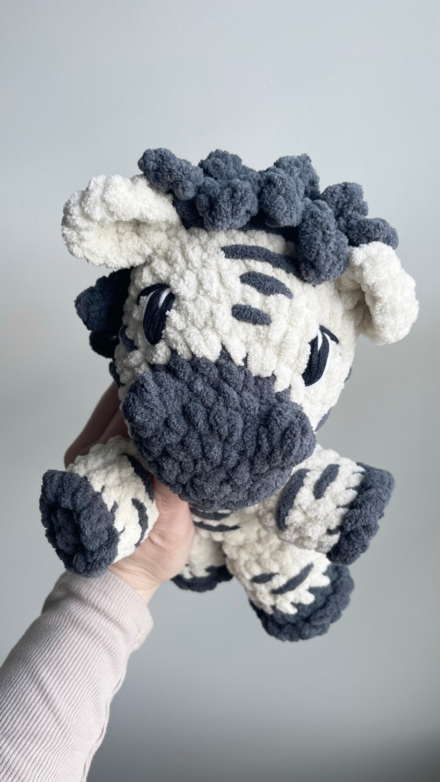 Zama the Zebra (PDF) Crochet Pattern - Easy Amigurumi Zebra Tutorial For All Levels