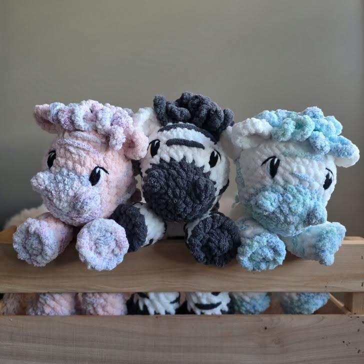 Zama the Zebra (PDF) Crochet Pattern - Easy Amigurumi Zebra Tutorial For All Levels
