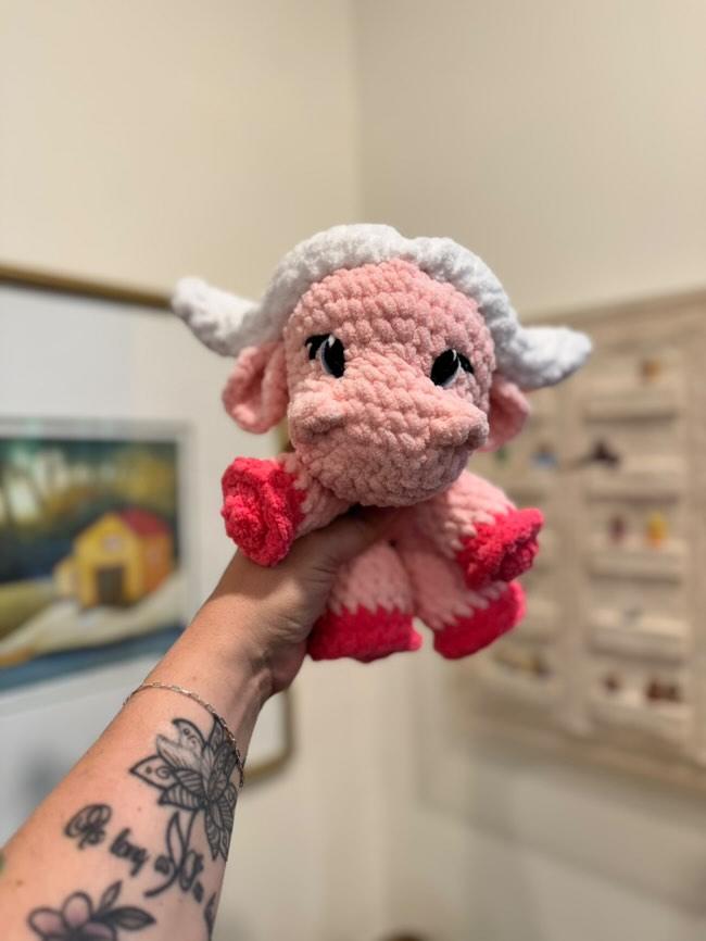 Bomi the Buffalo (PDF) Crochet Pattern - Easy Amigurumi Buffalo Tutorial for All Levels