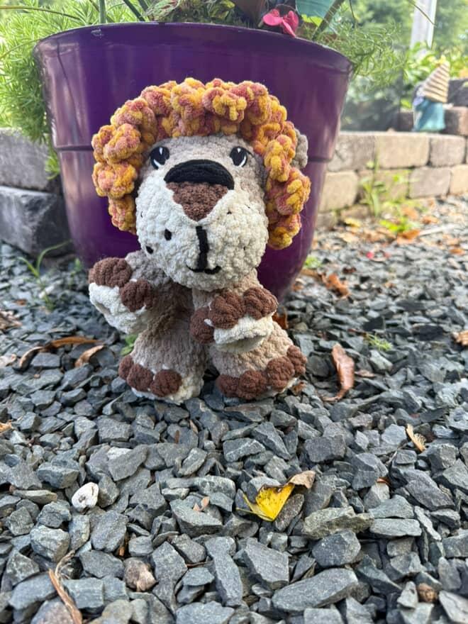 Lunga the Lion(PDF) Crochet Pattern - Easy Amigurumi Lion Tutorial For All Levels