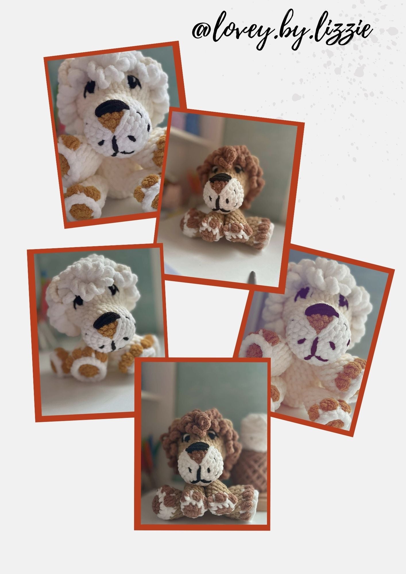 Lunga the Lion(PDF) Crochet Pattern - Easy Amigurumi Lion Tutorial For All Levels