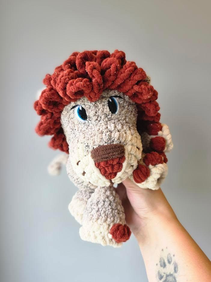 Lunga the Lion(PDF) Crochet Pattern - Easy Amigurumi Lion Tutorial For All Levels