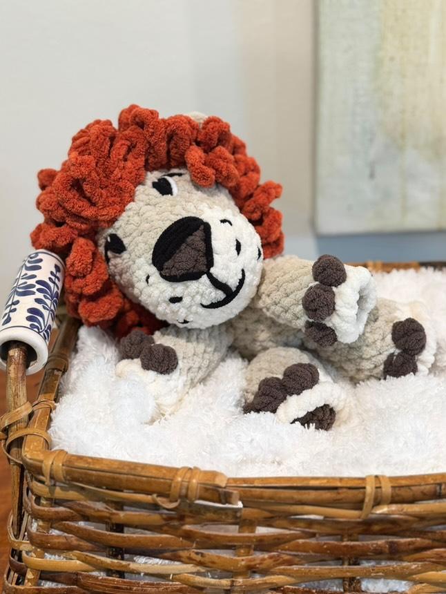 Lunga the Lion(PDF) Crochet Pattern - Easy Amigurumi Lion Tutorial For All Levels