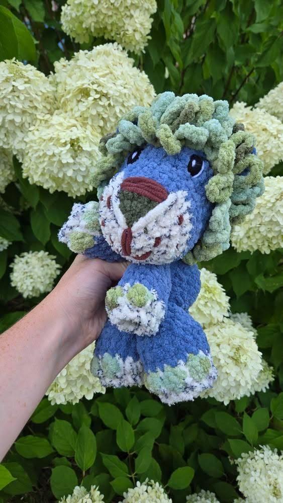 Lunga the Lion(PDF) Crochet Pattern - Easy Amigurumi Lion Tutorial For All Levels